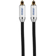 Audtek 6 ft. Premium Toslink Digital Optical Cable with Braided Nylon Jacket TekShack