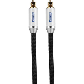 Audtek 6 ft. Premium Toslink Digital Optical Cable with Braided Nylon Jacket TekShack