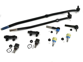 Forged Diesel 10 Piece Ball Joint Tie Rod Drag Link Kit, 2003-2007 Dodge Ram 2500 3500 4WD XRF Chassis