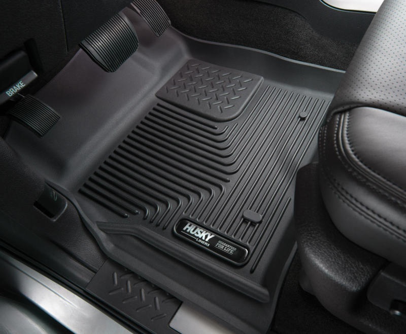 Revêtements de sol avant noirs Husky Liners 2020 Kia Telluride X-Act Contour