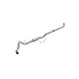 Tuyau de descente arrière de 4 pouces en acier aluminisé Duramax pour Chevrolet 2500/3500 6,6 L MBRP 01-04 Sortie latérale simple