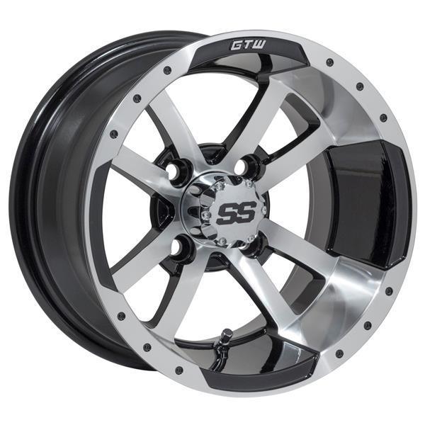 GTW Storm Trooper 12x7 | -25 Machined Black Wheel