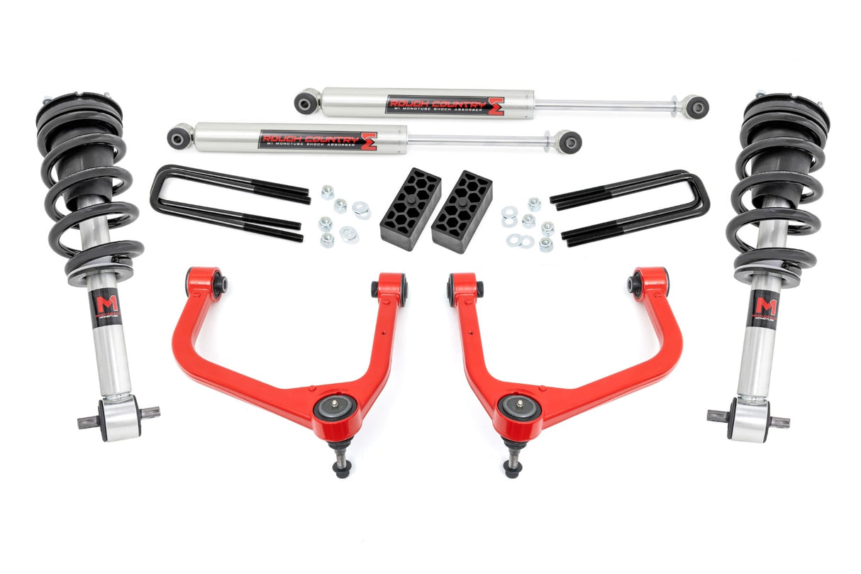 Rough Country 3.5 Inch Suspension Lift Kit Chevy Silverado 1500 2WD/4WD 2019-2024 29531A