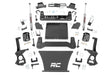 Rough Country 6 Inch Suspension Lift Kit Chevy Silverado 1500 4WD 2019-2024 21731