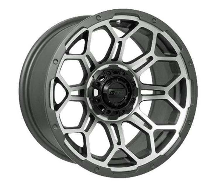 GTW Bravo 14X7 | -25 Offset Matte Gray/Machined
