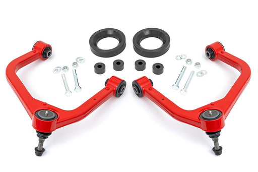 1.75 Inch Leveling Kit | Forged Red UCA | AT4 | GMC Sierra 1500 4WD (19-24)