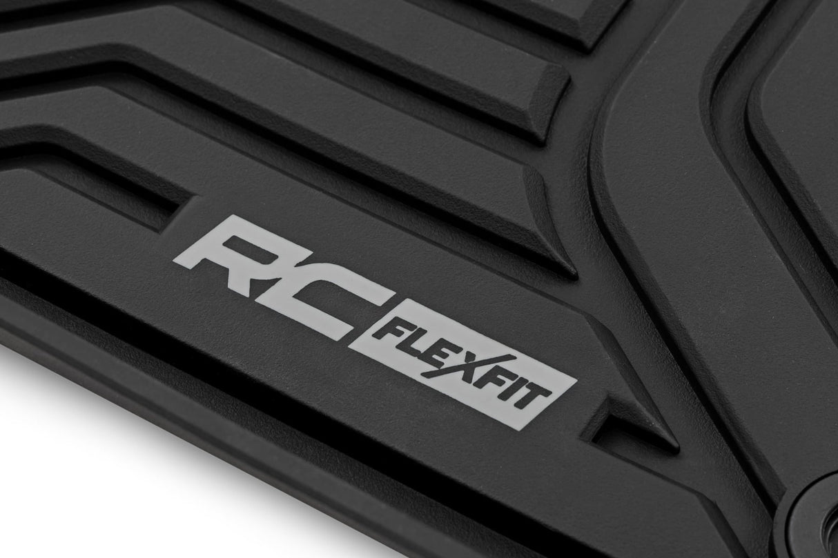 Rough Country Flex-Fit Floor Mats for Toyota RAV4 2019-2025