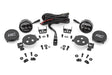 Rough Country LED Fog Light Kit Amber DRL Ram 1500 2019-2024