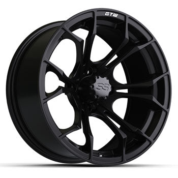 GTW Spyder 15x7 | -25 Offset Matte Black