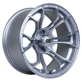 GTW Spyder 15x7 | -25 Offset Matte Silver with Machined Accents Wheel