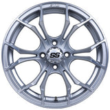 GTW Spyder 15x7 | -25 Offset Matte Silver with Machined Accents Wheel