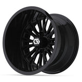 GTW® Viper 14x9 Gloss Black Ultra-Wide Golf Cart Wheel