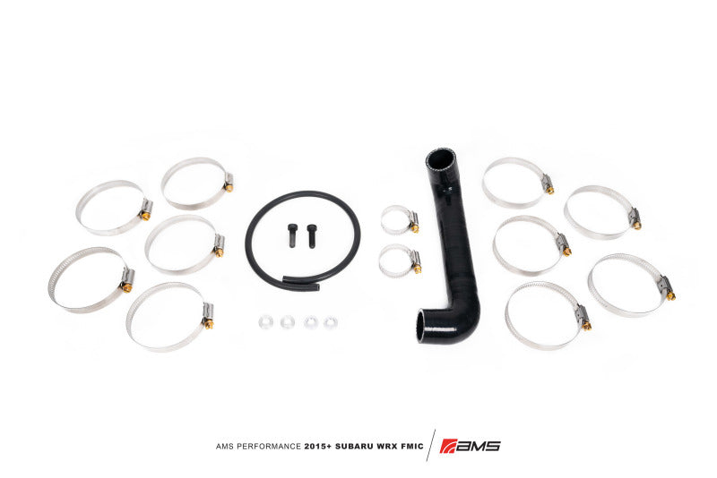 Kit de refroidisseur intermédiaire à montage avant AMS Performance 2015+ Subaru WRX FA20 avec poutre de pare-chocs