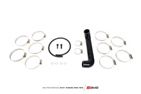 Kit de refroidisseur intermédiaire à montage avant AMS Performance 2015+ Subaru WRX FA20 avec poutre de pare-chocs
