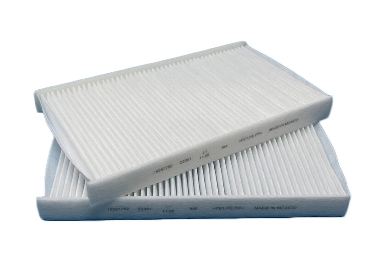 ACDelco 19257782 OE Cabin Air Filters, 2 Pk, 2001-2002 6.6L GM Duramax LB7 GM