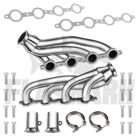 LS Performance Headers for 1960s-1987 Chevy Camaro, Nova, Chevelle, C10, K10 & Pontiac Firebird | Fits LS1 LS2 LS3 LS6 LS9 V8 Motors Flashark