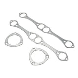Exhaust Header for Chevrolet 1970-1981 Camaro / 1968-1981 Chevelle Nova Malibu SBC 283 327 350 400 Exhaust Header Flashark