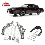 Exhaust Header for 1970-1988 Chevrolet C10/K10 Pickup G10/G20 Van Monte Carlo Corvette Caprice SBC 283 327 350 400 V8