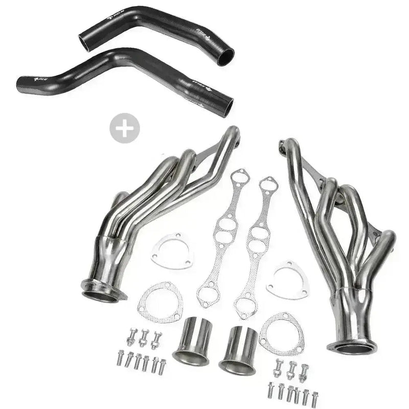 Exhaust Header for 1970-1988 Chevrolet Monte Carlo SBC 283 327 350 400 Flashark