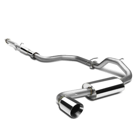 1988-1991 Honda Civic 1.5L 4 Inches Rolled/Burnt Muffler Tip Racing Catback Exhaust System（3-Door Only） Flashark