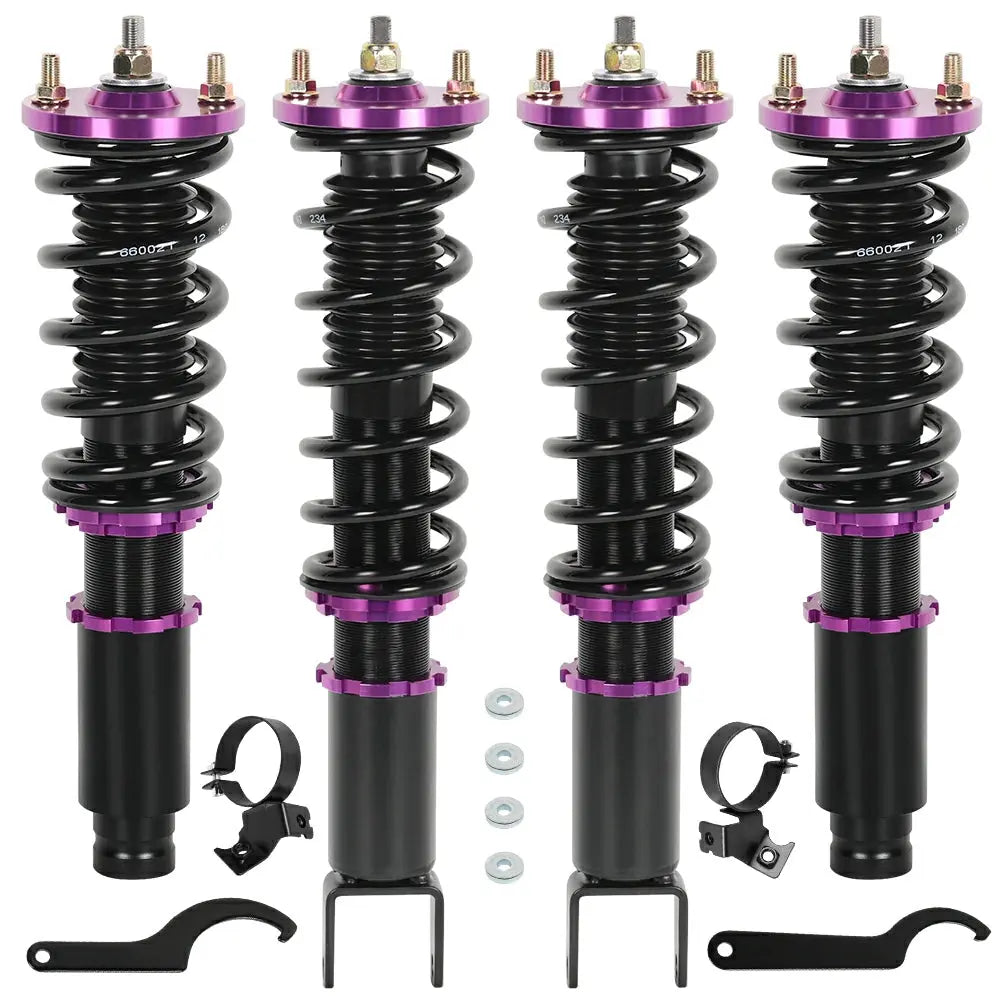 Flashark 1990-2001 Honda Civic EG EK & Acura Integra DC2 Height Adjustable Coilovers Flashark