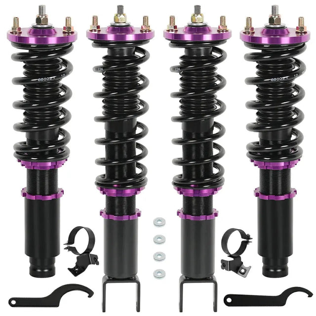 Flashark 1990-2001 Honda Civic EG EK & Acura Integra DC2 Height Adjustable Coilovers Flashark