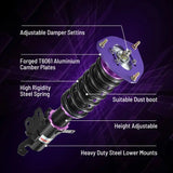 1988-1999 Toyota Corolla Coilover Shock E90 E100 E110 AE101 AE111 Coilovers Shock Absorber