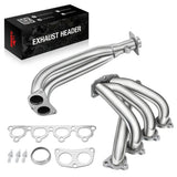 Exhaust Headers For 1988-2000 Honda Civic / Crx / Del Sol SOHC D16 (D16A6/D16Z6/D16Y8) Flashark