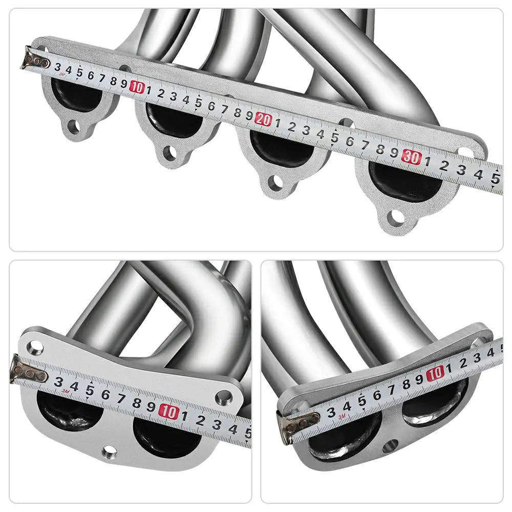Exhaust Headers For 1988-2000 Honda Civic / Crx / Del Sol SOHC D16 (D16A6/D16Z6/D16Y8) Flashark