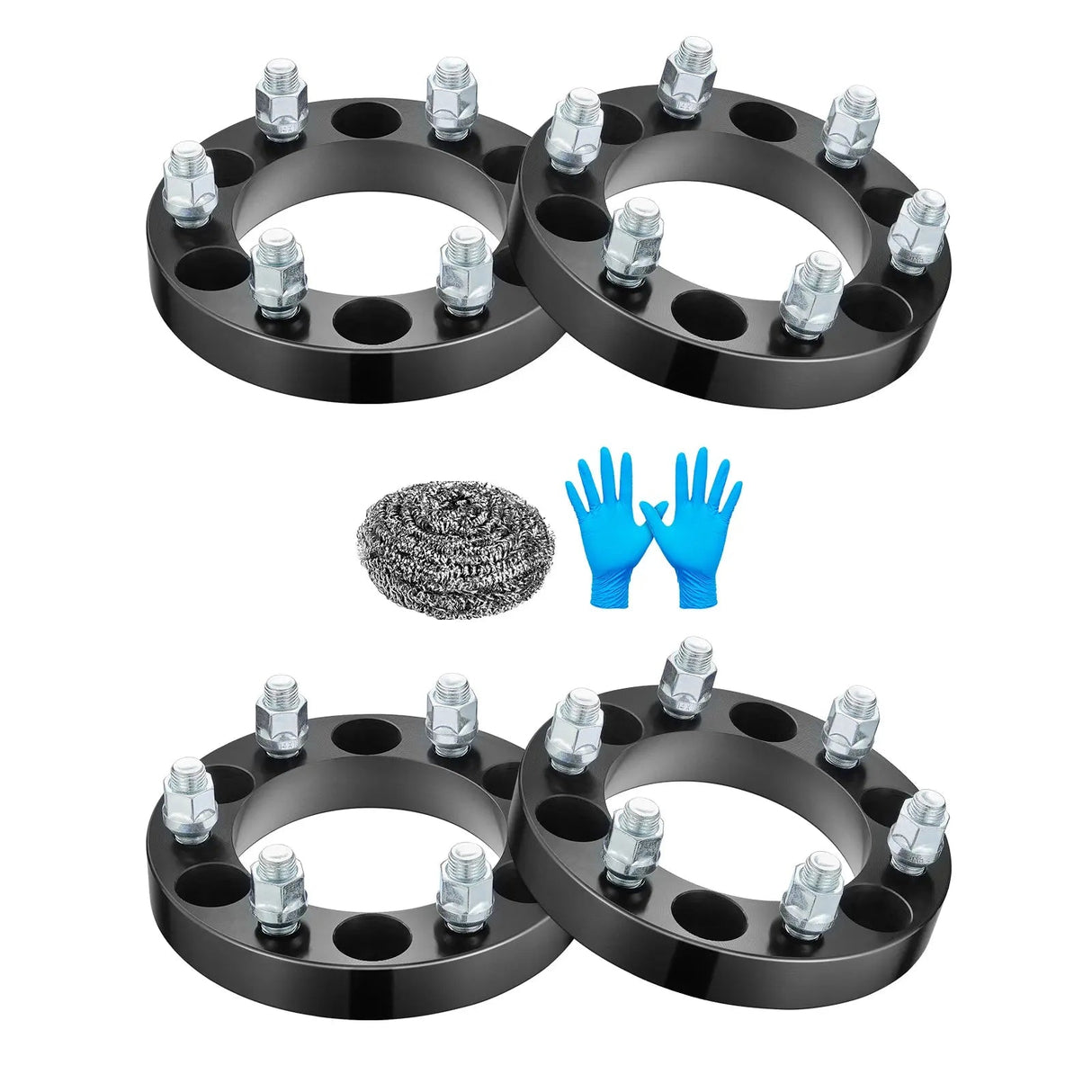 For 1988-2021 Chevy Chevrolet Silverado GMC Cadillac 1500 2500 6x5.5 Inches Wheel Spacers 4PCS