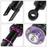 Adjustable Coilover Shock Absorbers Struts 4PCS for 1990-1996 Nissan 300ZX Z32 Flashark