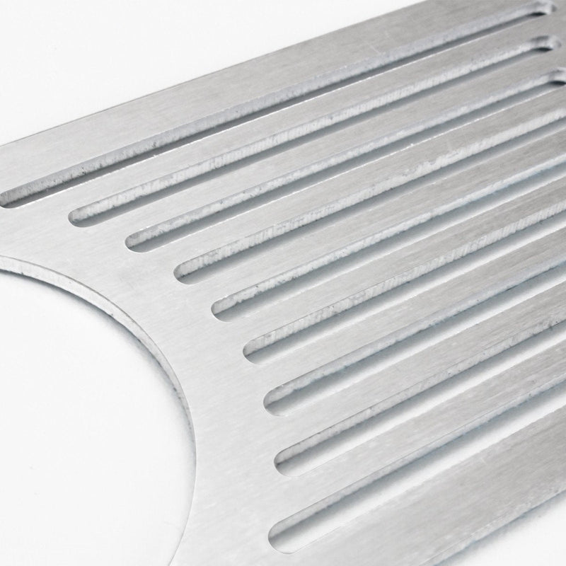 1990-1998 Mitsubishi Eclipse Silver 52mm Gauge Panel with Mid Air Vent Flow Divert