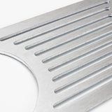 1990-1998 Plymouth Laser Silver 52mm Gauge Panel with Mid Air Vent Flow Divert