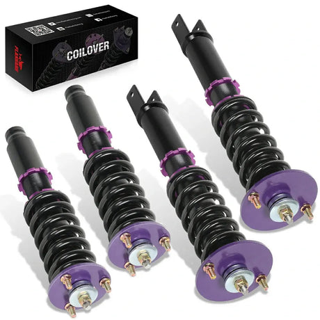 Height Adjustable Coilovers for 1990-1999 Honda Accord(CB3, CB7) & Acura CL- 4PCS Flashark
