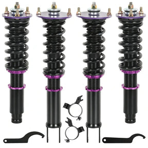 Height Adjustable Coilovers for 1990-1999 Honda Accord(CB3, CB7) & Acura CL- 4PCS Flashark