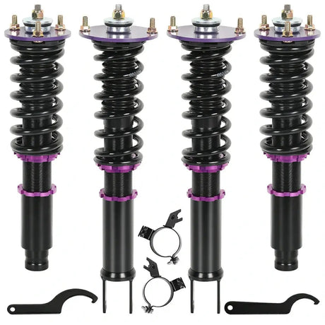 Height Adjustable Coilovers for 1990-1999 Honda Accord(CB3, CB7) & Acura CL- 4PCS Flashark