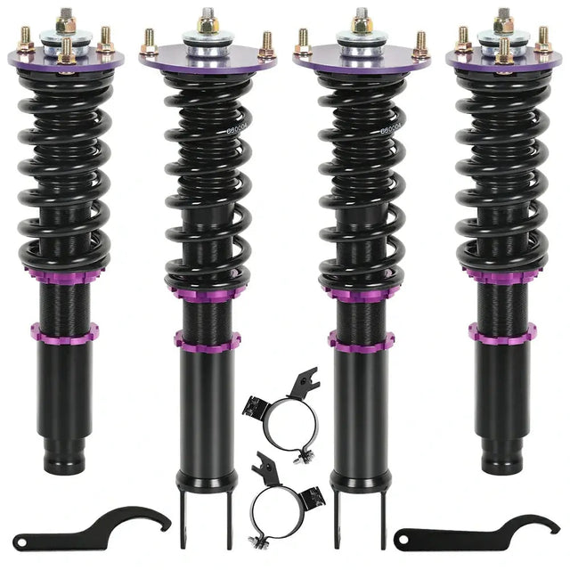 Height Adjustable Coilovers for 1990-1999 Honda Accord(CB3, CB7) & Acura CL- 4PCS Flashark