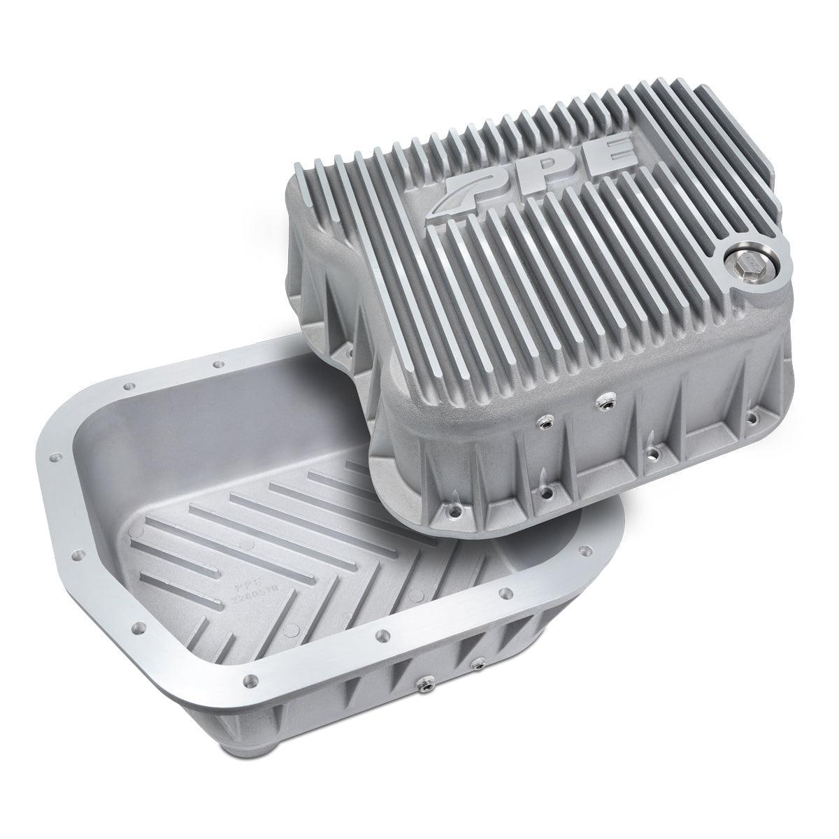 1990-2009 Cummins 5.9L/6.7L PPE Heavy Duty Deep Aluminum Transmission Pan (228051020)