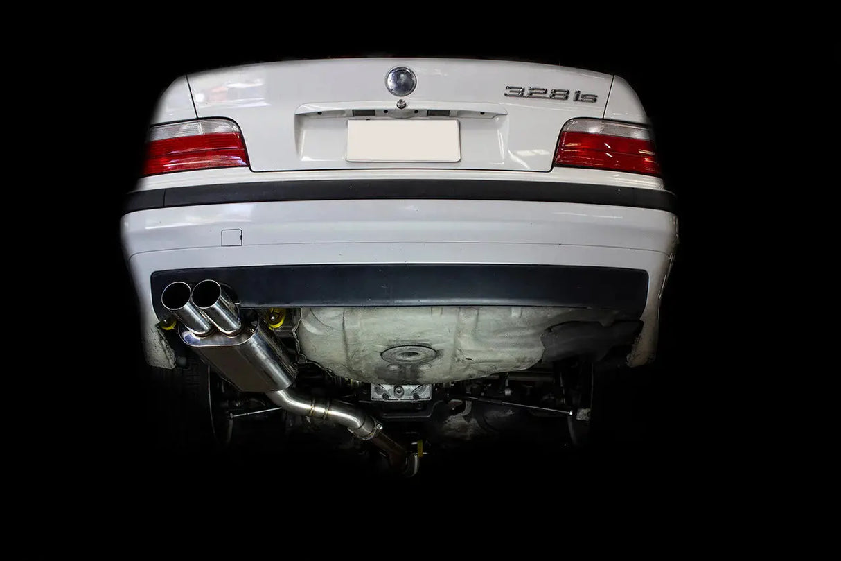 Catback Exhaust System 1993-1998 BMW E36 325i/325is/328i/328is/M3 6 CYL Dual 3 Inches Tip