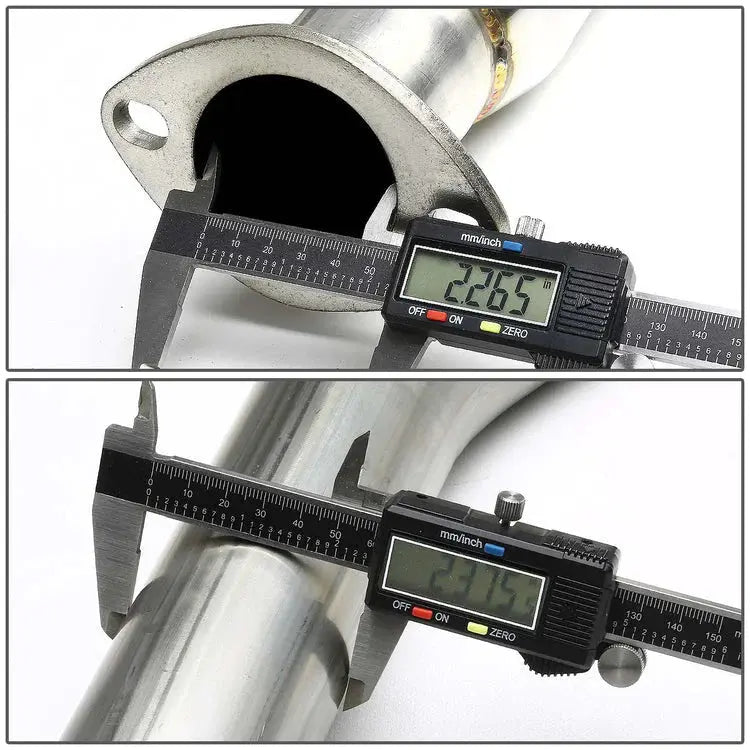 1994-1997 Honda Accord Catback Exhaust System, 2.5" Inlet, 4.5" Muffler Tip, N1 Style, 2.2L L4 Engine Flashark