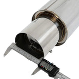 Catback Exhaust for 1994–1997 Honda Accord DX/LX/EX/SE 2.2L L4 w/ 4.5" Muffler Tip