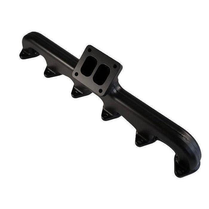 1994-1998 Cummins 5.9L T3 12V Steed Speed Exhaust Manifold Angled Turbo Flange w/ Wastegate (T312VANGWG)
