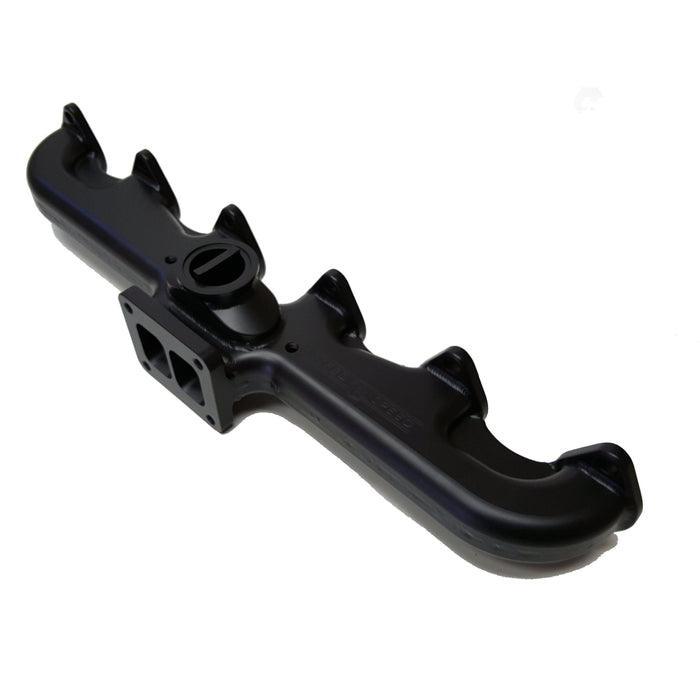 1994-1998 Cummins 5.9L T4 12V Steed Speed Exhaust Manifold Straight Turbo Flange w/ Wastegate (T412VSTRWG)