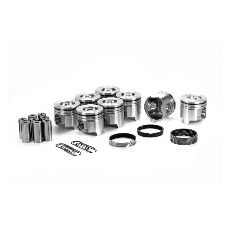 1994-2003 Powerstroke 7.3L T444E Dualoy Reduced Compression Height Piston & Ring Kit (7217DKT)