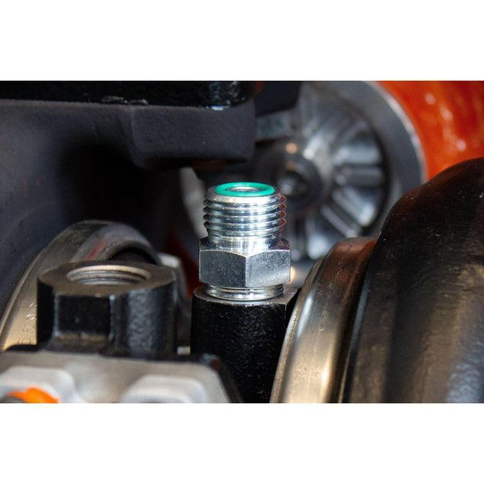1994-2020 Cummins 5.9L/6.7L Factory Oil Feed Line Fitting for Holset Turbochargers (FPE-HOL-FD-FIT)