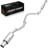 1995-1999 Mitsubishi Eclipse RS/GS 2.0L Non-Turbo Catback Exhaust System with N1-Style Muffler Tip