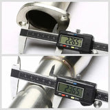 1995-1999 Mitsubishi Eclipse RS/GS 2.0L Non-Turbo Catback Exhaust System with N1-Style Muffler Tip