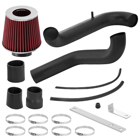 1996-2000 Honda Civic EK DX LX CX D16Y7 1.6L L4 High-Flow Cold Air Intake Kit Flashark