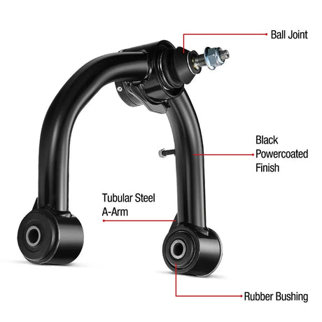 1996-2004 Toyota Tacoma 4Runner 6 Lug Lifted Front Upper Control Arms 2 Inch-4 Inch Flashark