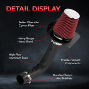 1997-2003 F150 4.6L 5.4L V8 High-flow Cold Air Intake Kit Flashark